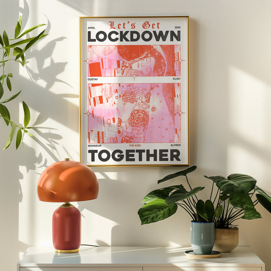 The Kiss - Art Print