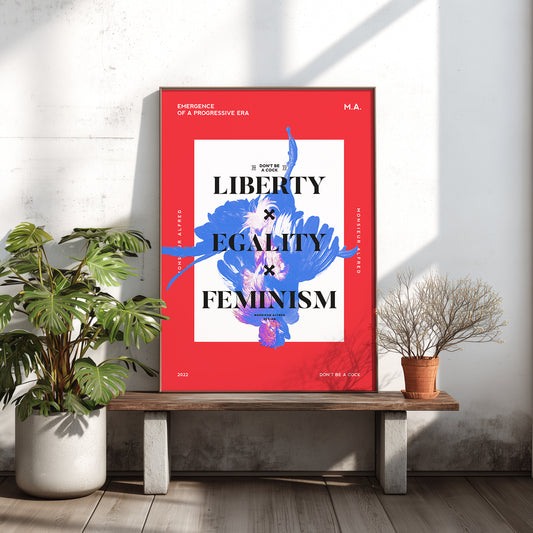 Don't Be A Cock - Art Print