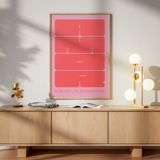 More Than Love - Art Print