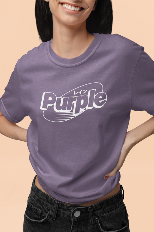 Purple tee