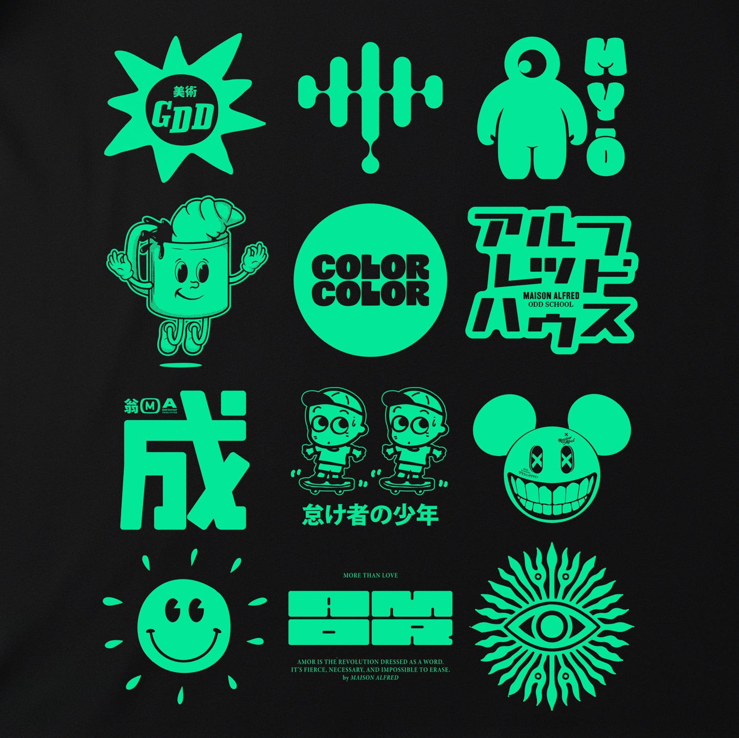 Odd School tee - Logotherapy Collection