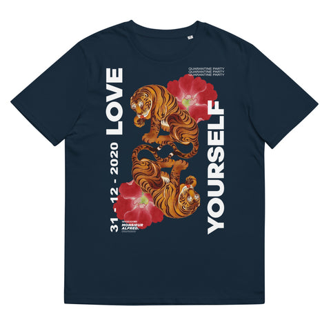 LOVE YOURSELF / Unisex Organic Cotton / French Navy or Black