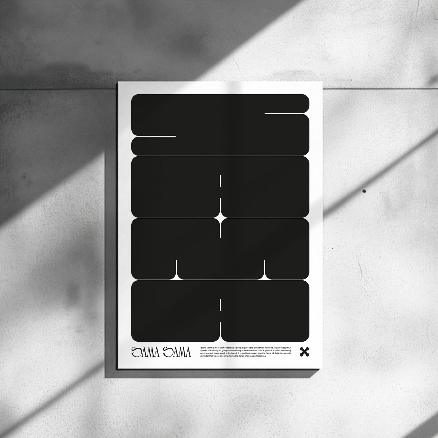 Sama Sama - Art Print