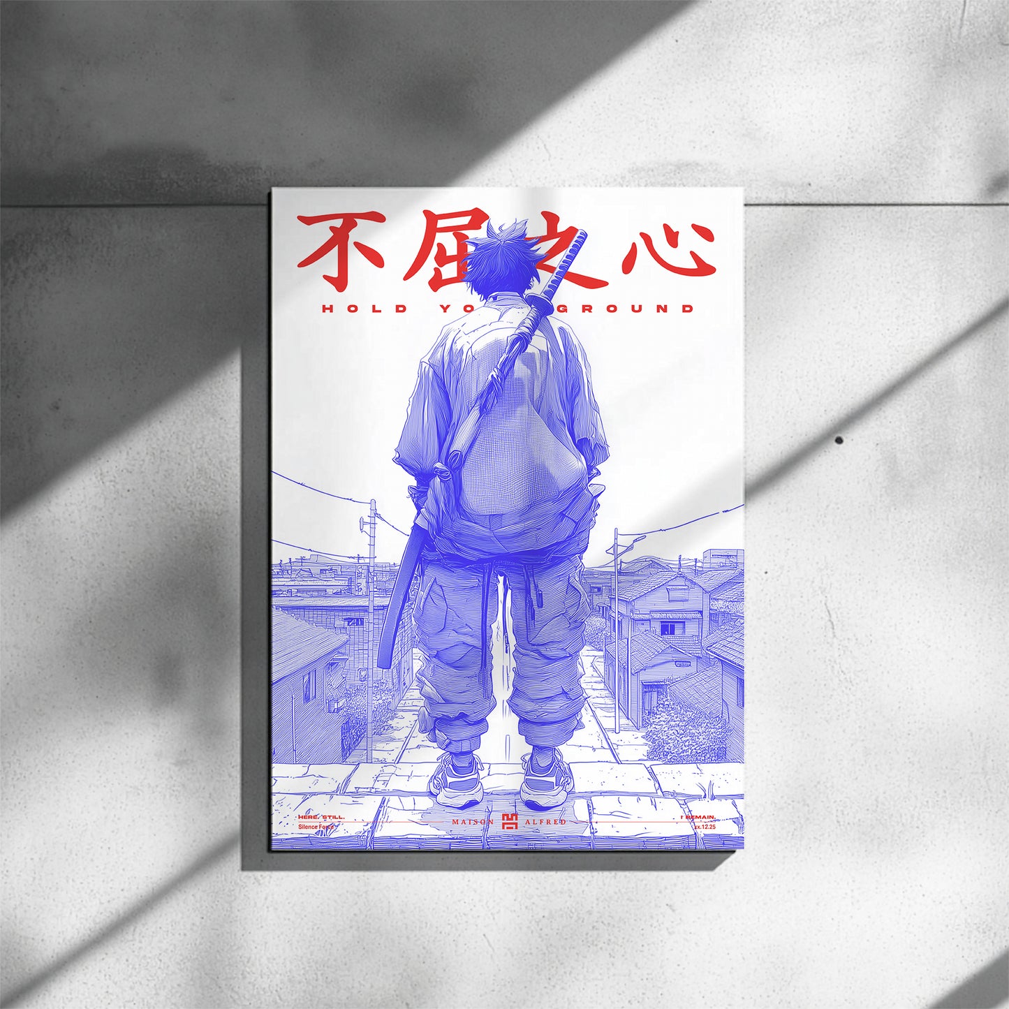 Standing Still - Art Print
