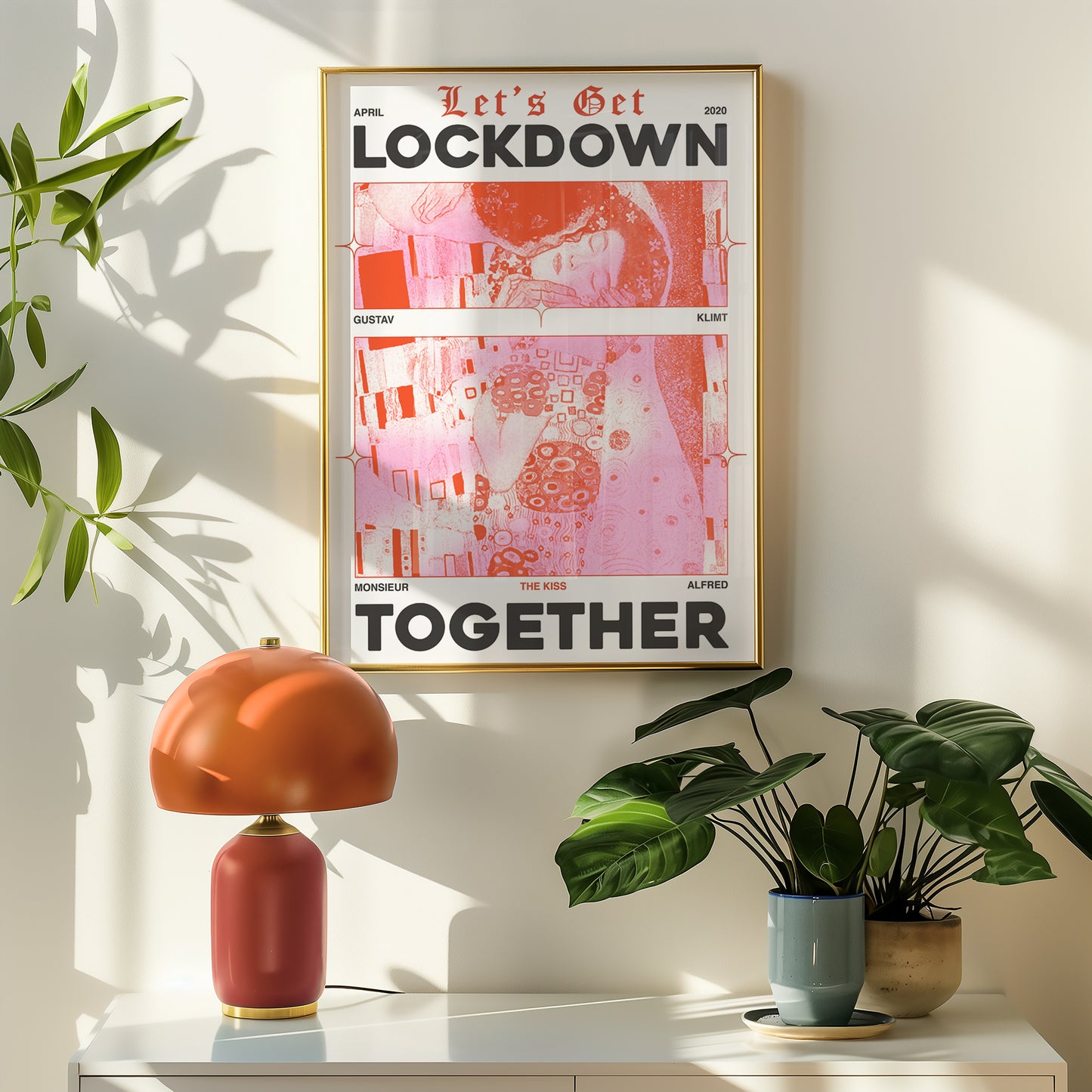 The Kiss - Art Print