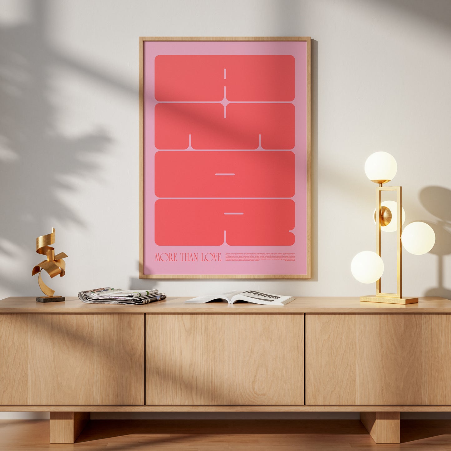 More Than Love - Art Print