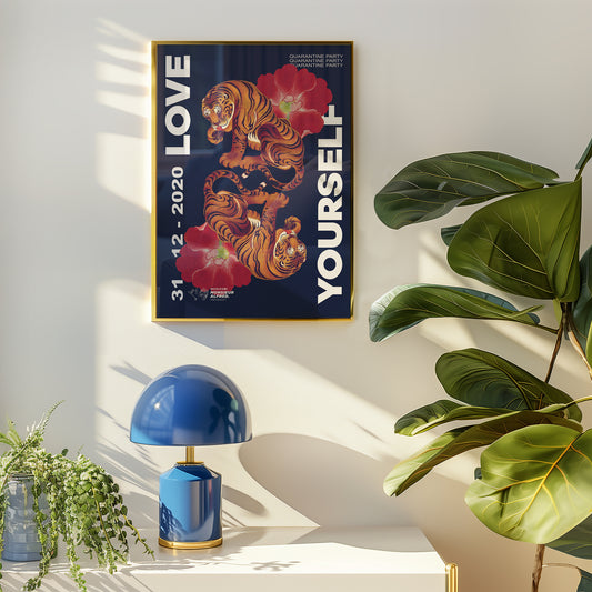 Self-Portrait in Progress - Art Print