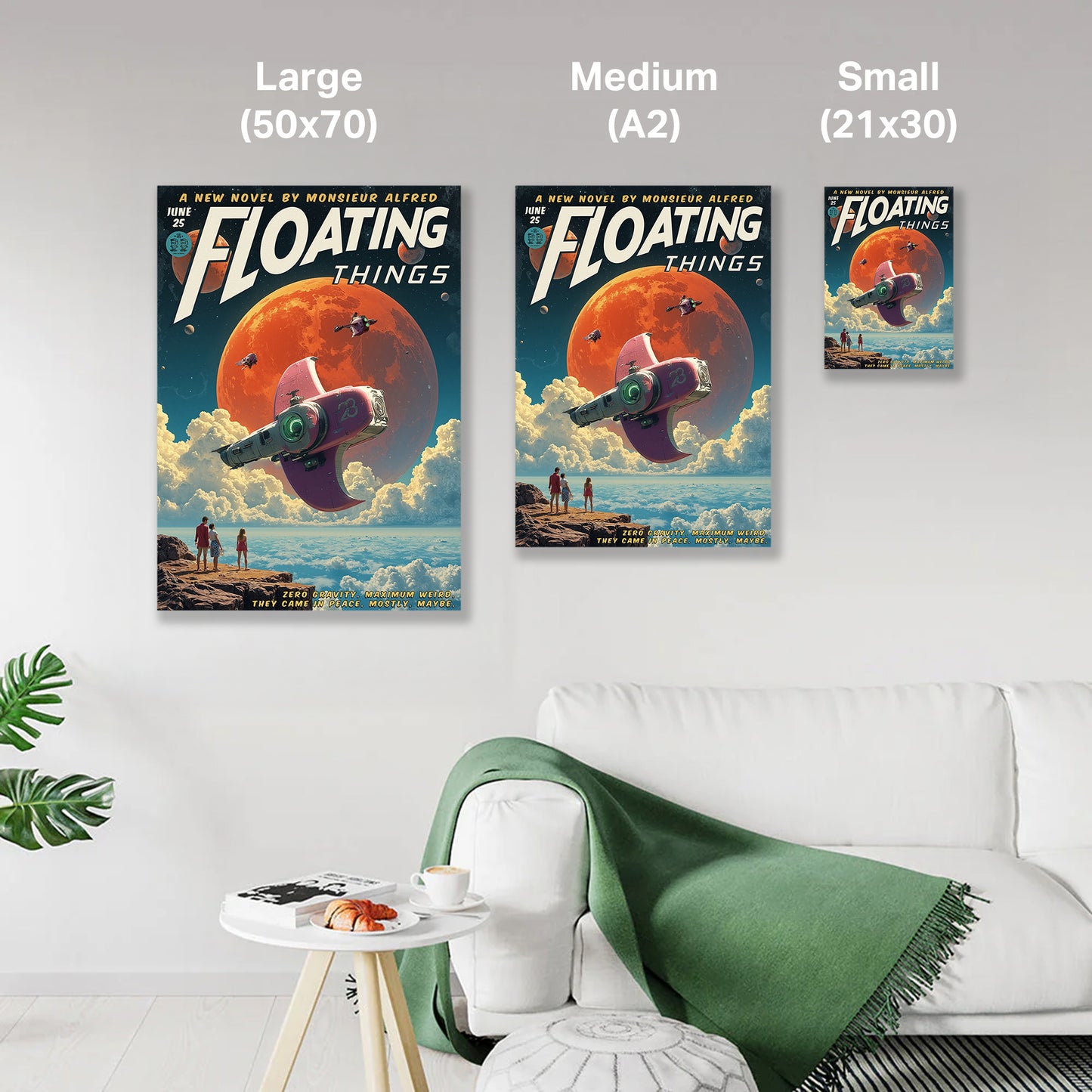 Floating Things - Art Print