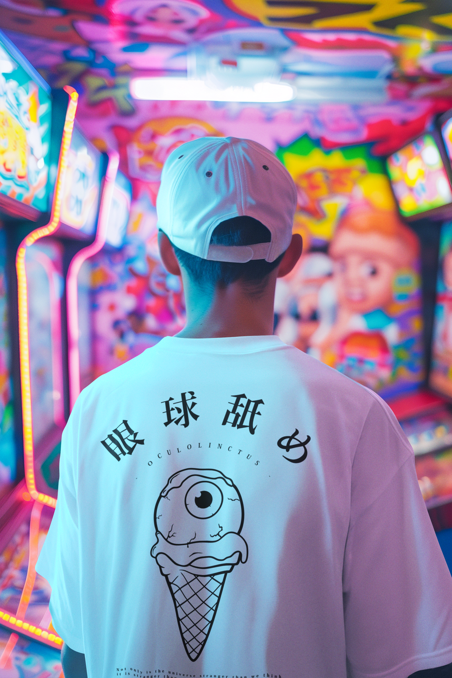 Eye Scream tee - Back Impact