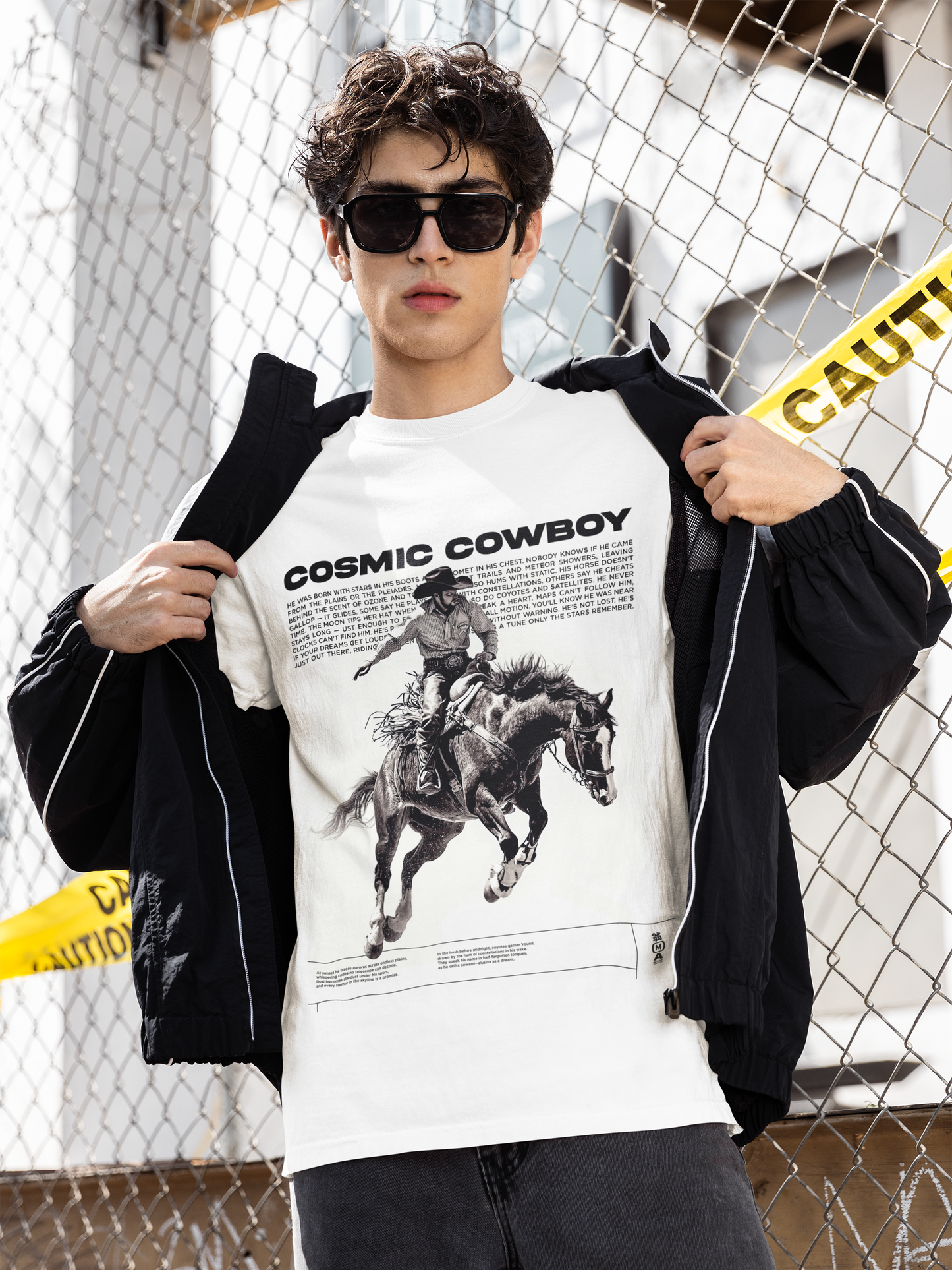 Cosmic Cowboy tee