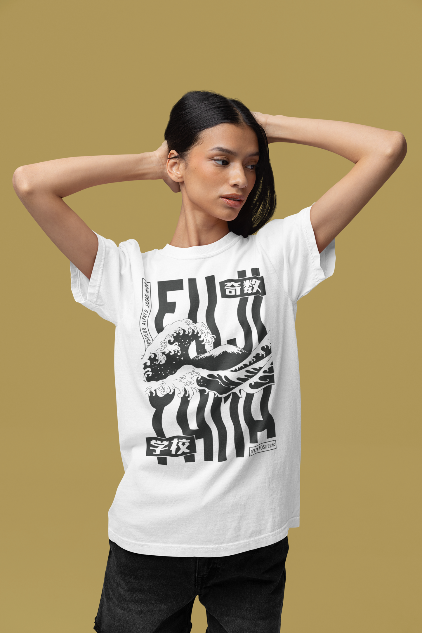 Nami To Fuji tee