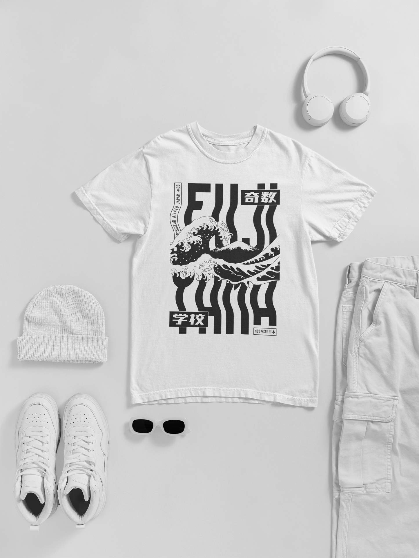 Nami To Fuji tee
