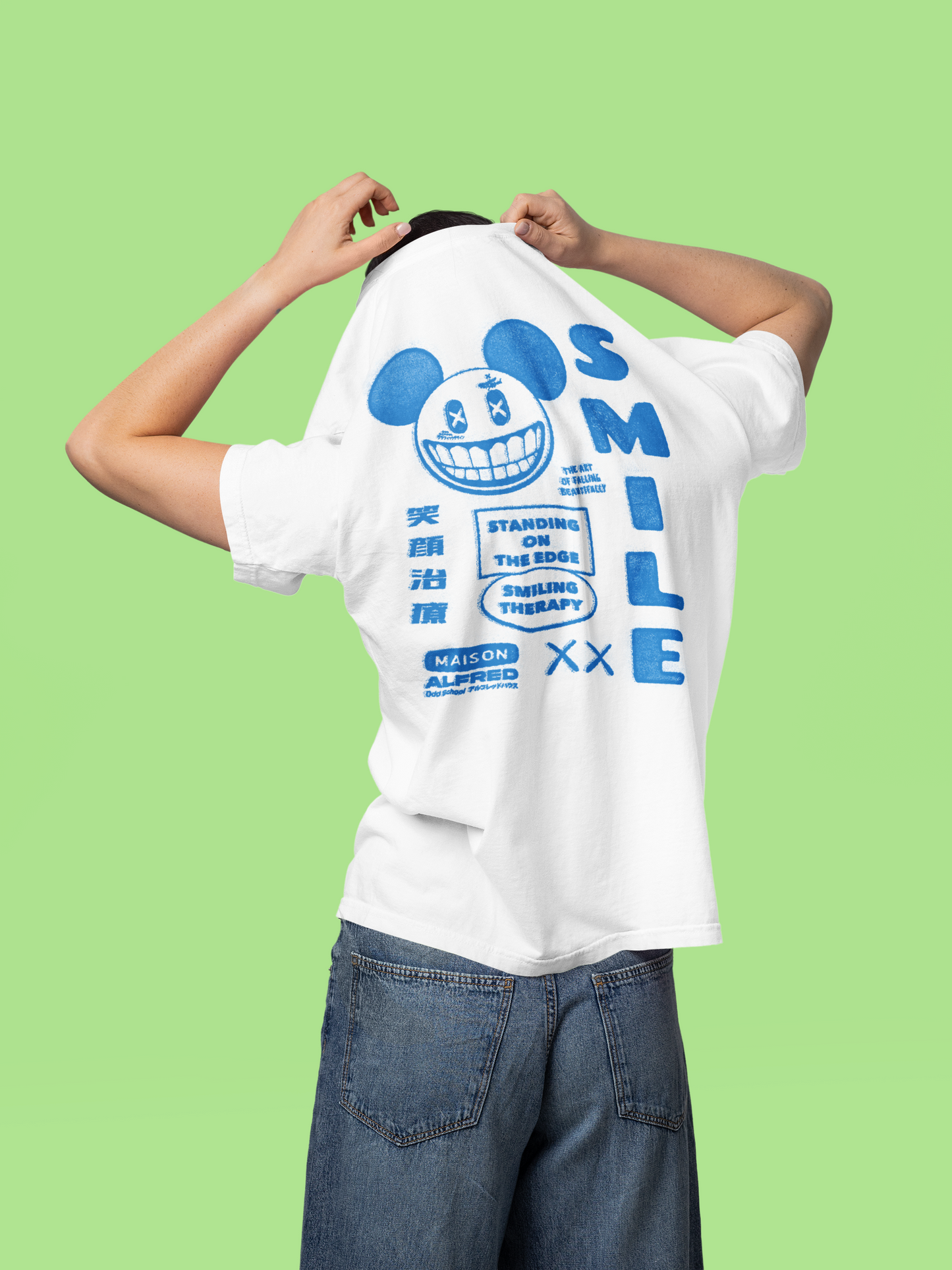 Smile tee - Back Impact