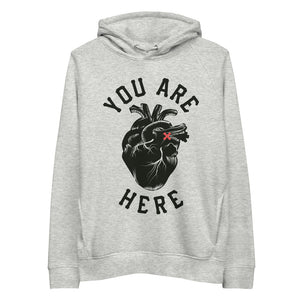 YOU ARE HERE / Unisex eco-friendly / Clear / +1 colour