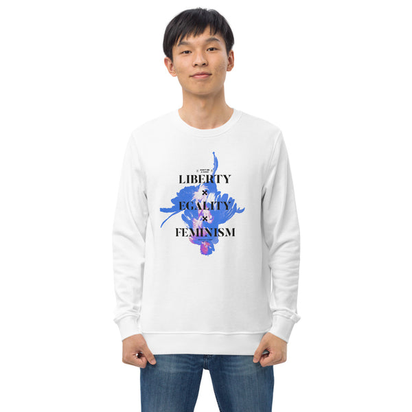 DON'T BE A COCK / Unisex organic sweatshirt / White